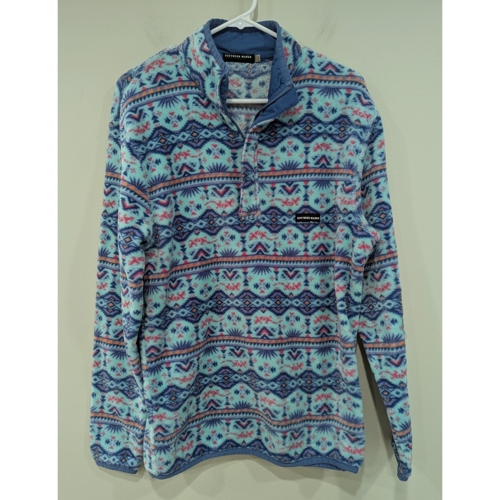 Southern Marsh Dorado Fleece Pullover Size Medium